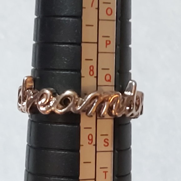 Silver Plated "Dream" Ring - Picture 5 of 5